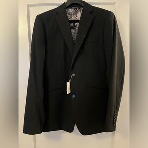 Indochino black suit jacket. Brand new, never worn.